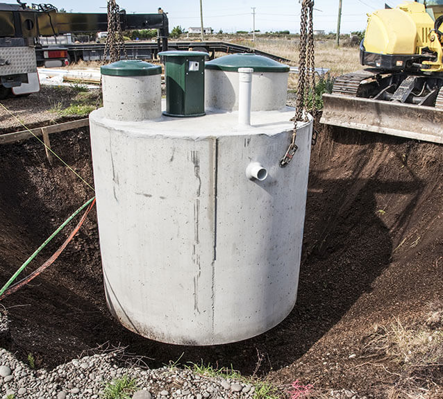 septic tank installation